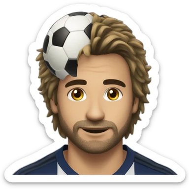 Toma mi foto de perfil y crea emojis sobre soccer sticker