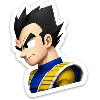 Vegeta-Gohan sticker