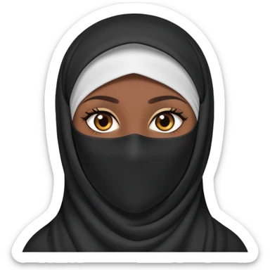 Niqabi sticker