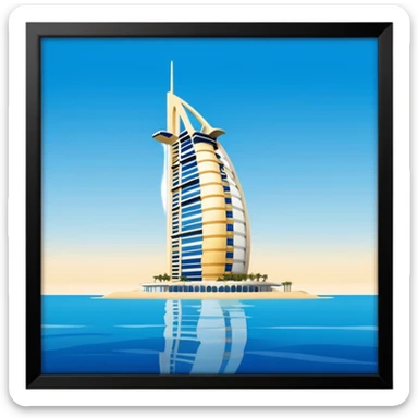 Burj Al Arab sticker