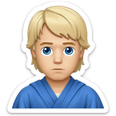 Star wars luke sticker