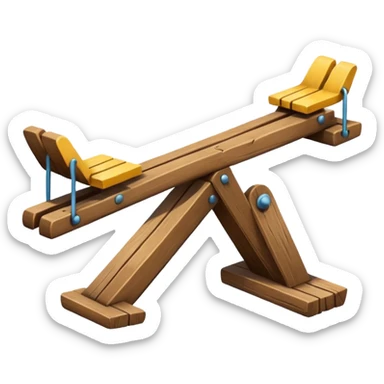  Seesaw sticker