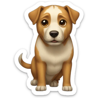 Dog from the last airbender sticker