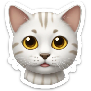 gato frajola sticker