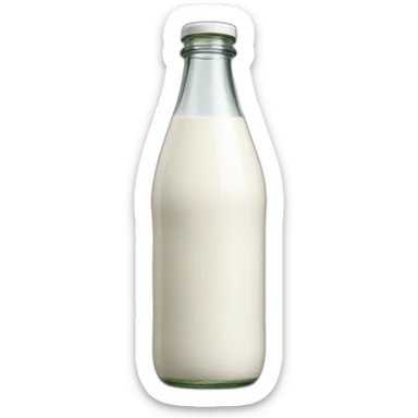 milk bottle juggling sticker