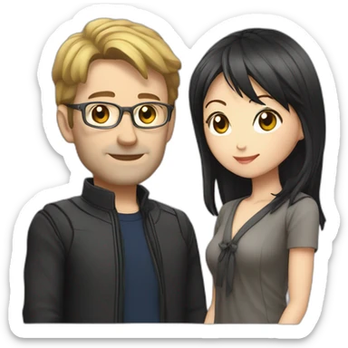 Ulrich Stern with Yumi sticker