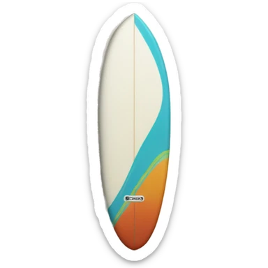 Surf board sticker