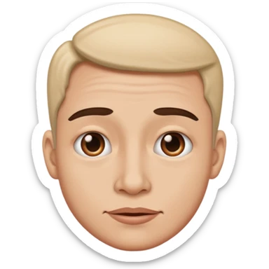 caricature style draw sticker