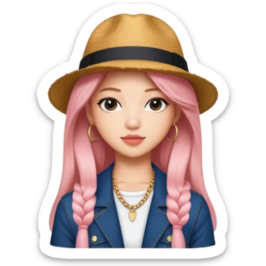 ROSÈ FROM BLACKPINK AND BRUNO MARS APT sticker