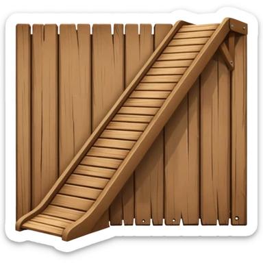 jump ramp on top view sticker