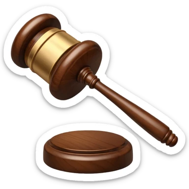 gavel sticker