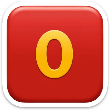 this emoji should be like 100 sign emoji but the nummber should be 3000 instead of 100 and color should be red sticker