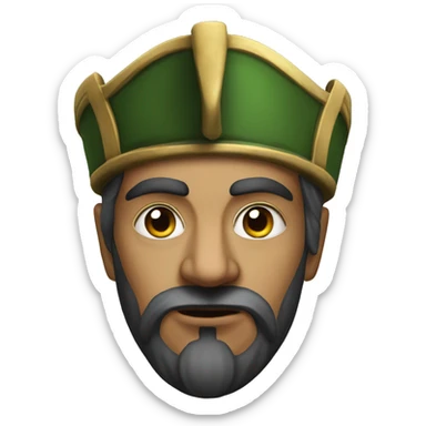 janissary photorealistic serious sticker