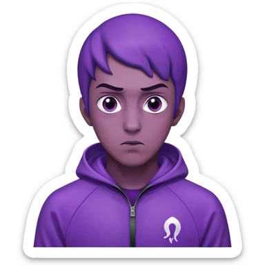 Thanos player 130 squid game  sticker