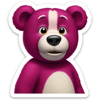 lotso bear sticker