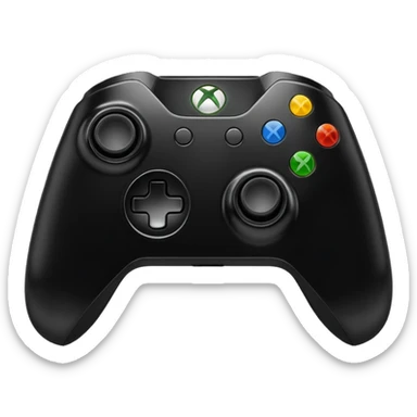 Xbox console sticker