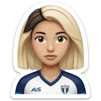 Mujer. De alianza lima sticker