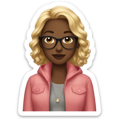 a fashion lover sticker