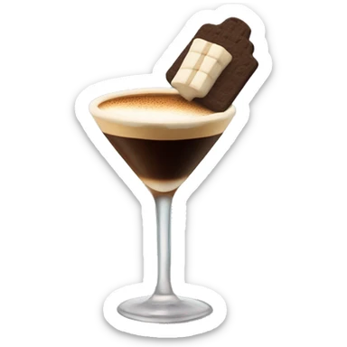 s’mores espresso martini sticker