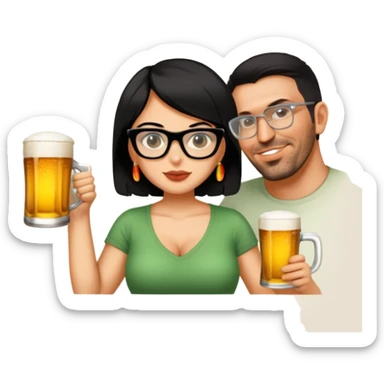 Cerveza Drinker sticker