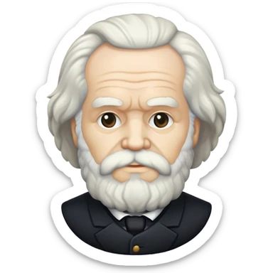 karl marx sticker