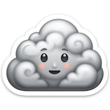 smoke coming out of a blunt sticker