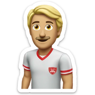 Sir with t-shirt s c internacional  sticker