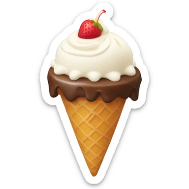 Pico with ice cream sticker