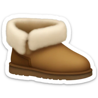 Ugg slippers sticker