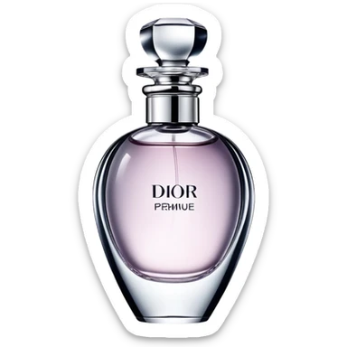 Dior parfum sticker