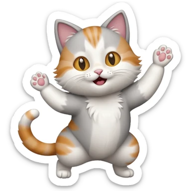 gatto che balla sticker