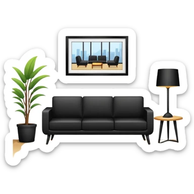 rent appartment sticker