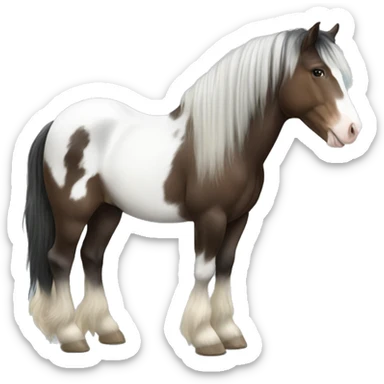 Gypsy horse sticker