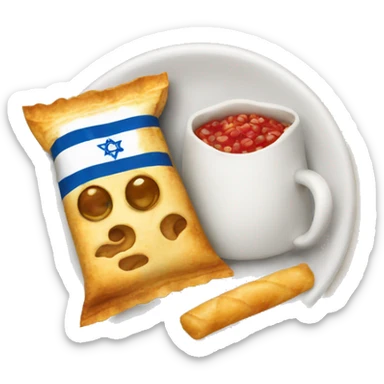 bamba israeli snack sticker