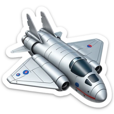 Russian Buran spacecraft sticker