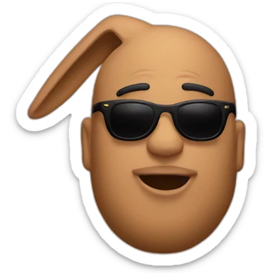 bad bunny reggaeton sticker