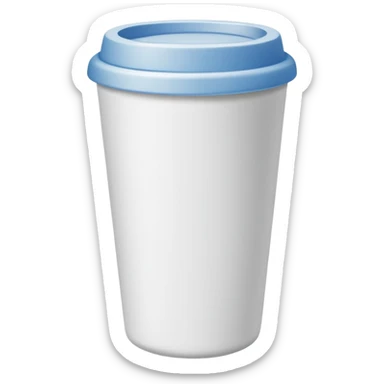 styrofoam cup no lid double cp sticker