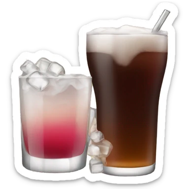 alcoholic drinks sticker