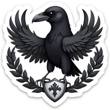 weat raven legion emblem sticker
