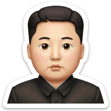 kim jon un sticker