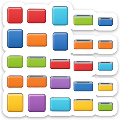 fridge with magnets sticker