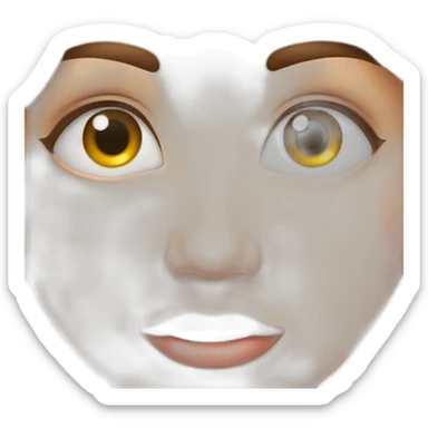 tired-face-bags-under-eyes sticker