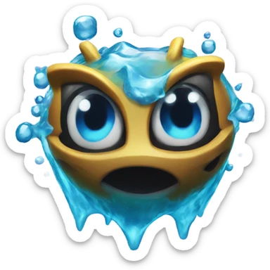 Fortnite water sprite sticker