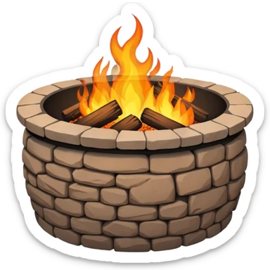 Fire Pits sticker