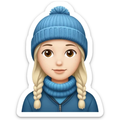 Winter Beanie Pe sticker