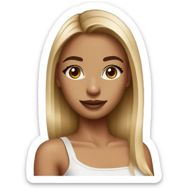 Instagram model girl  sticker