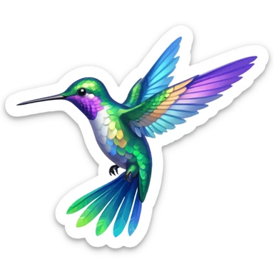 MORE HUMMINGBIRDS sticker