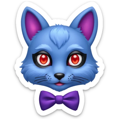 Bonnie(blue) from the Five Nights At Freddy's movie sticker