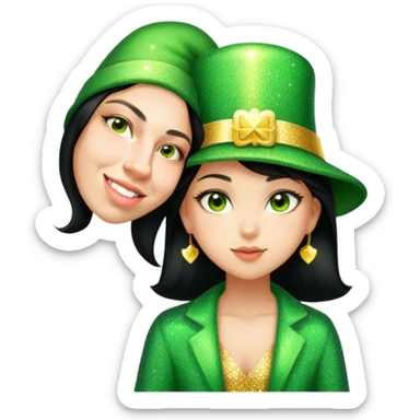 Sparkling Leprechaun sticker