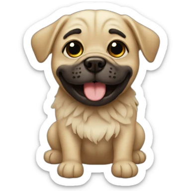 mops happy sticker